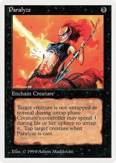 Paralyze [Summer Magic / Edgar] MTG Single Magic: The Gathering  | Multizone: Comics And Games