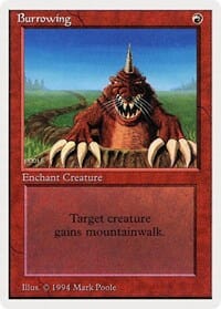 Burrowing [Summer Magic / Edgar] MTG Single Magic: The Gathering  | Multizone: Comics And Games