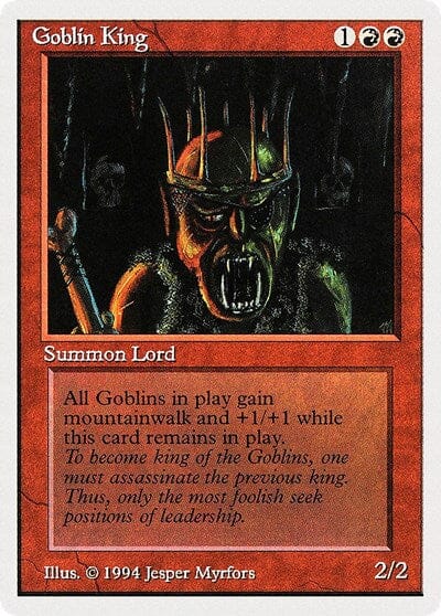 Goblin King [Summer Magic / Edgar] MTG Single Magic: The Gathering  | Multizone: Comics And Games