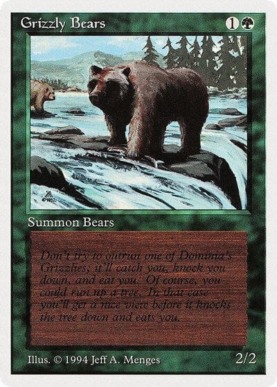 Grizzly Bears [Summer Magic / Edgar] MTG Single Magic: The Gathering  | Multizone: Comics And Games