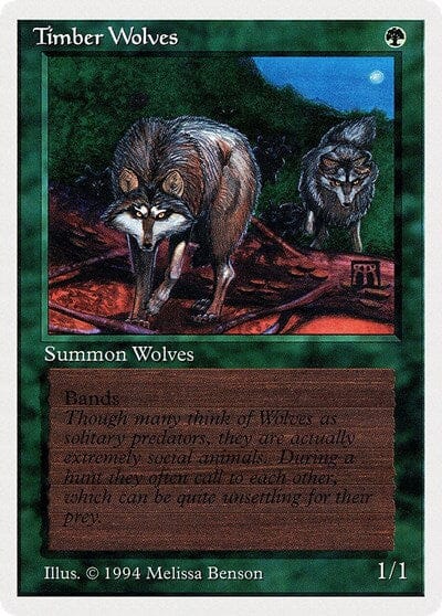 Timber Wolves [Summer Magic / Edgar] MTG Single Magic: The Gathering  | Multizone: Comics And Games