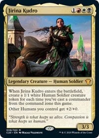 Jirina Kudro (Commander 2020) [Oversize Cards] MTG Single Magic: The Gathering  | Multizone: Comics And Games