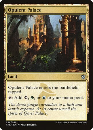 Opulent Palace [Khans of Tarkir] MTG Single Magic: The Gathering  | Multizone: Comics And Games