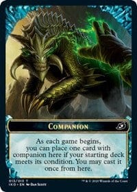 Companion Emblem [Ikoria: Lair of Behemoths] MTG Single Magic: The Gathering  | Multizone: Comics And Games