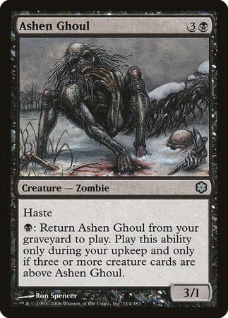 Ashen Ghoul [Coldsnap Theme Decks] MTG Single Magic: The Gathering  | Multizone: Comics And Games