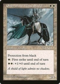 Order of the White Shield (Oversized) [Oversize Cards] MTG Single Magic: The Gathering  | Multizone: Comics And Games