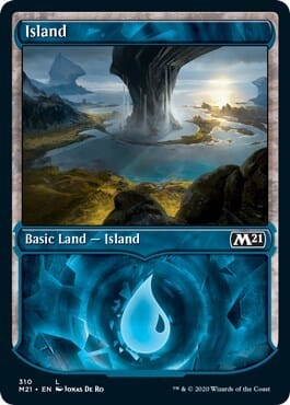Island (Showcase) [Core Set 2021] MTG Single Magic: The Gathering  | Multizone: Comics And Games