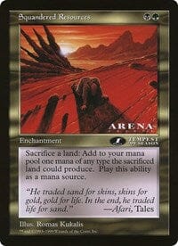 Squandered Resources (Oversized) [Oversize Cards] MTG Single Magic: The Gathering  | Multizone: Comics And Games