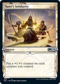 Basri's Solidarity (Showcase) [Core Set 2021] MTG Single Magic: The Gathering  | Multizone: Comics And Games