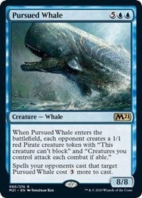 Pursued Whale [Core Set 2021] MTG Single Magic: The Gathering  | Multizone: Comics And Games