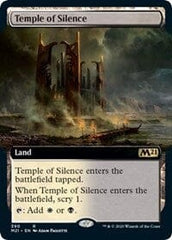Temple of Silence (Extended Art) [Core Set 2021] MTG Single Magic: The Gathering  | Multizone: Comics And Games