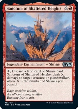 Sanctum of Shattered Heights [Core Set 2021] MTG Single Magic: The Gathering  | Multizone: Comics And Games
