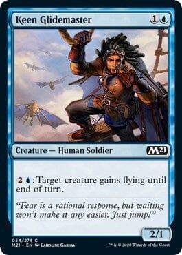 Keen Glidemaster [Core Set 2021] MTG Single Magic: The Gathering  | Multizone: Comics And Games