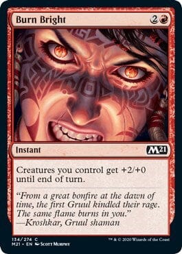 Burn Bright [Core Set 2021] MTG Single Magic: The Gathering  | Multizone: Comics And Games