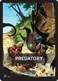 Predatory Theme Card [Jumpstart] MTG Single Magic: The Gathering  | Multizone: Comics And Games