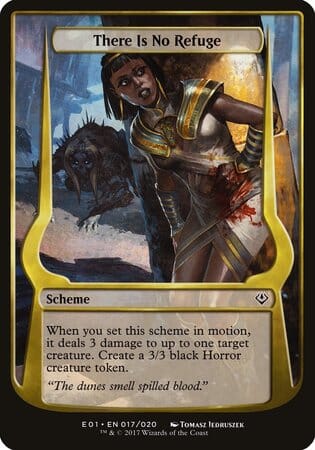 There Is No Refuge (Archenemy: Nicol Bolas) [Archenemy: Nicol Bolas Schemes] MTG Single Magic: The Gathering  | Multizone: Comics And Games