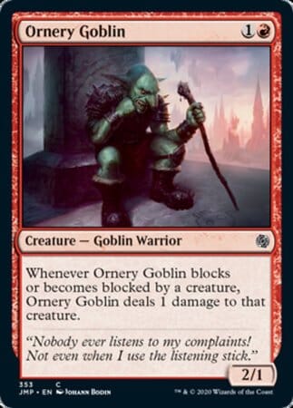 Ornery Goblin [Jumpstart] MTG Single Magic: The Gathering  | Multizone: Comics And Games