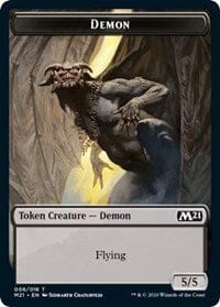 Demon Token [Core Set 2021] MTG Single Magic: The Gathering  | Multizone: Comics And Games