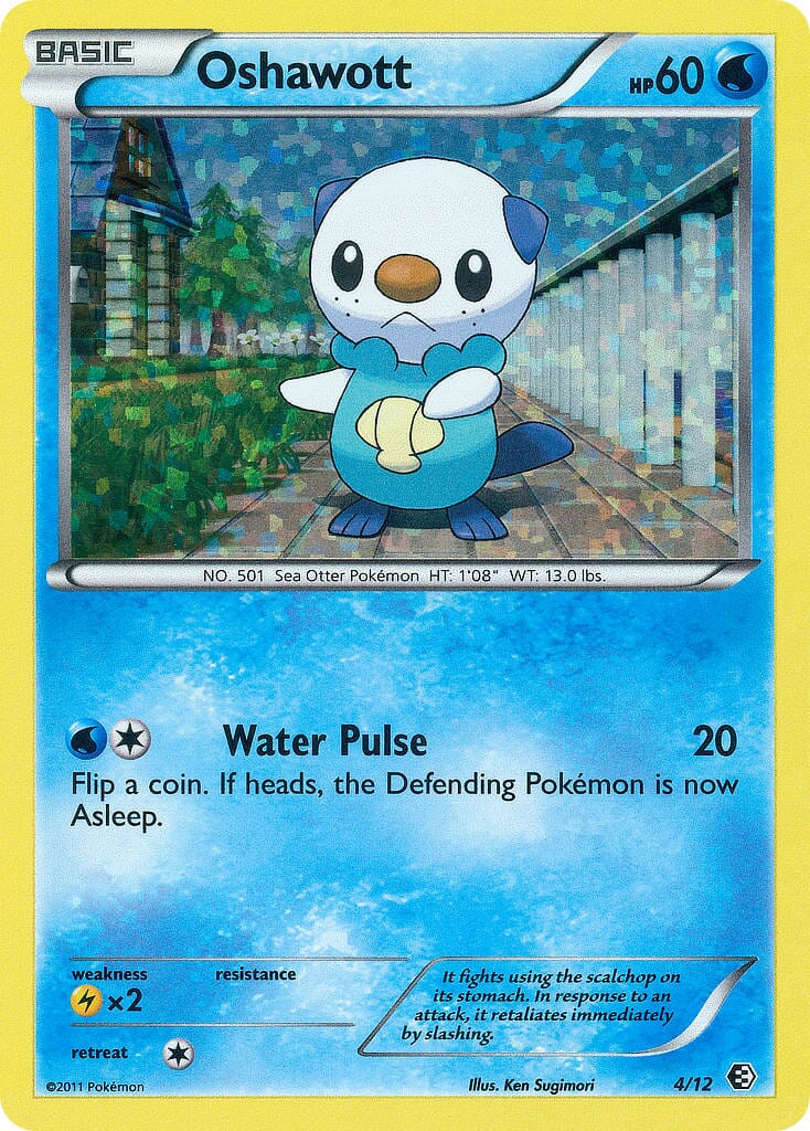 Oshawott (4/12) [McDonald's Promos: 2011 Collection] Pokemon Single Pokémon  | Multizone: Comics And Games