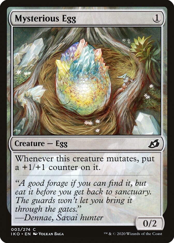 Mysterious Egg [Ikoria: Lair of Behemoths] MTG Single Magic: The Gathering  | Multizone: Comics And Games