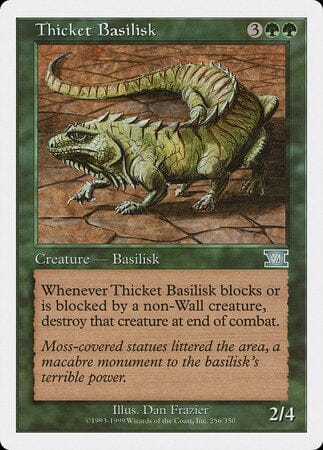 Thicket Basilisk [Classic Sixth Edition] MTG Single Magic: The Gathering  | Multizone: Comics And Games