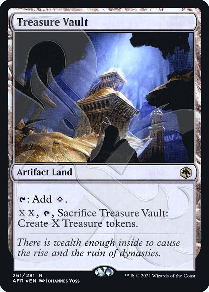 Treasure Vault (Ampersand Promo) [Dungeons & Dragons: Adventures in the Forgotten Realms Promos] MTG Single Magic: The Gathering  | Multizone: Comics And Games