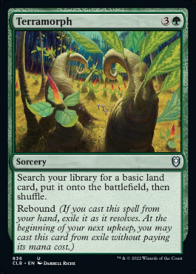 Terramorph [Commander Legends: Battle for Baldur's Gate] MTG Single Magic: The Gathering  | Multizone: Comics And Games
