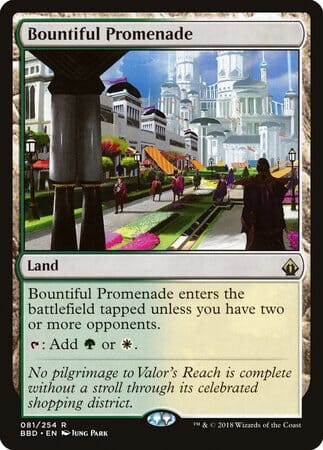 Bountiful Promenade [Battlebond] MTG Single Magic: The Gathering  | Multizone: Comics And Games