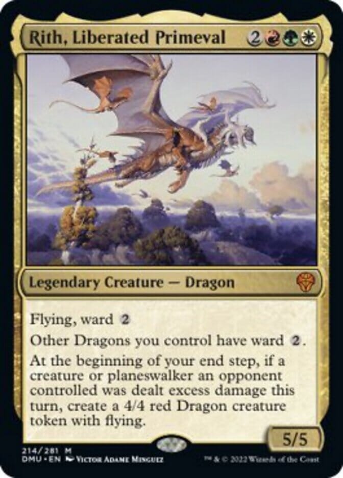 Rith, Liberated Primeval [Dominaria United] MTG Single Magic: The Gathering  | Multizone: Comics And Games