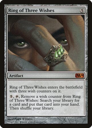 Ring of Three Wishes [Magic 2014] MTG Single Magic: The Gathering  | Multizone: Comics And Games