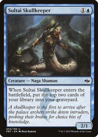 Sultai Skullkeeper [Fate Reforged] MTG Single Magic: The Gathering  | Multizone: Comics And Games