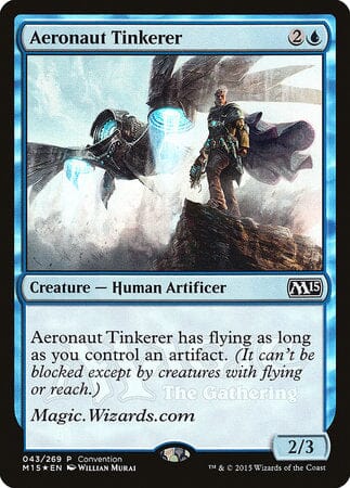 Aeronaut Tinkerer (2015 Convention Promo) [URL/Convention Promos] MTG Single Magic: The Gathering  | Multizone: Comics And Games