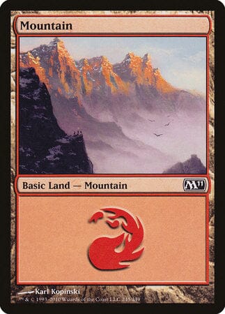 Mountain (245) [Magic 2011] MTG Single Magic: The Gathering  | Multizone: Comics And Games