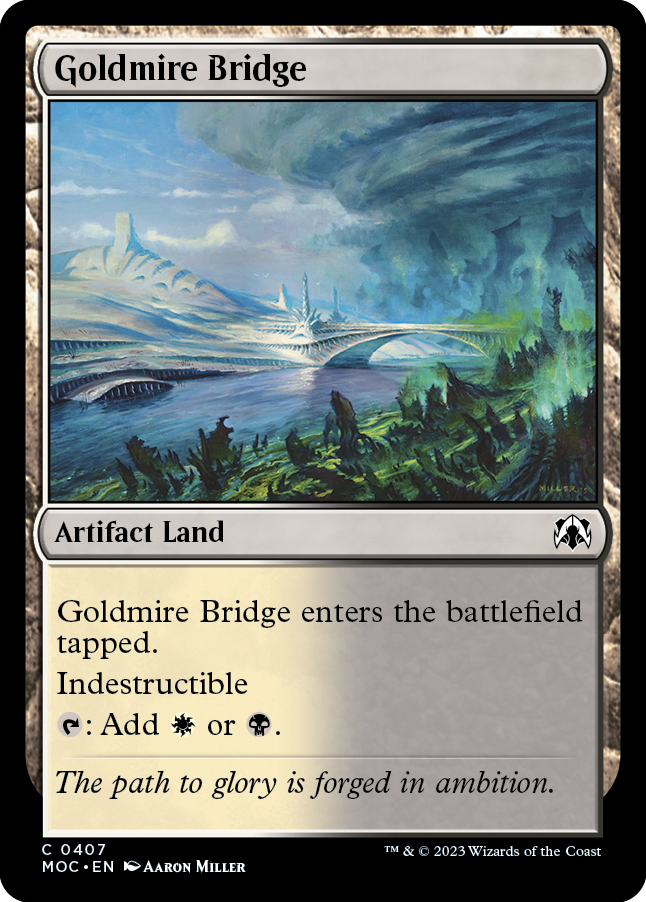 Goldmire Bridge [March of the Machine Commander] | Multizone: Comics And Games