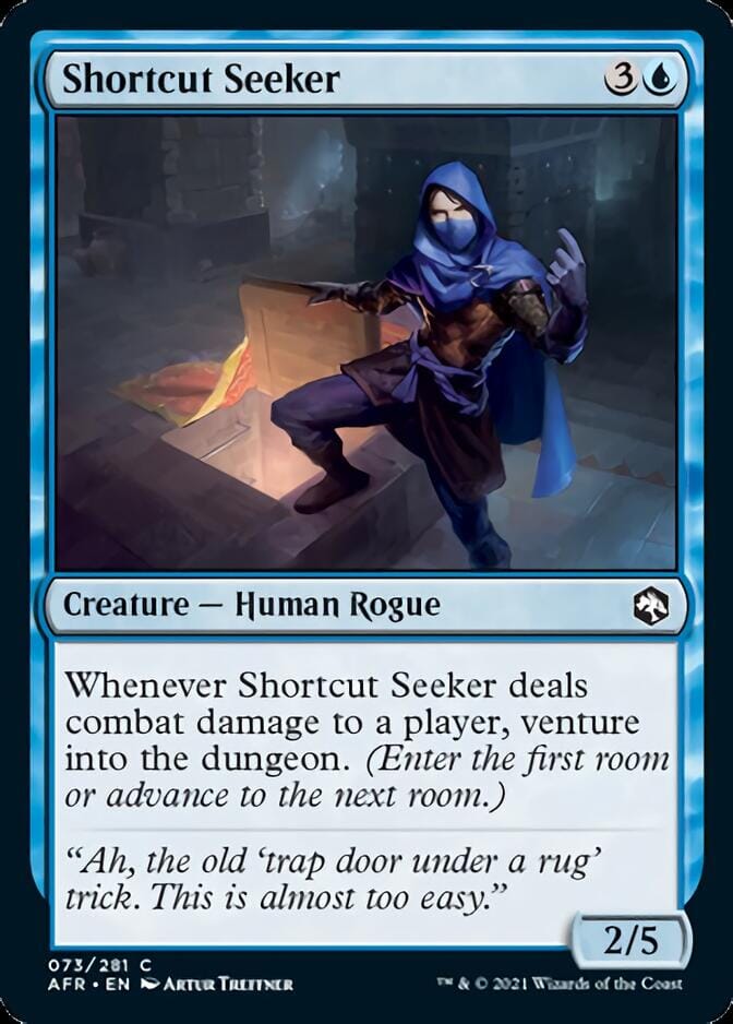 Shortcut Seeker [Dungeons & Dragons: Adventures in the Forgotten Realms] MTG Single Magic: The Gathering  | Multizone: Comics And Games