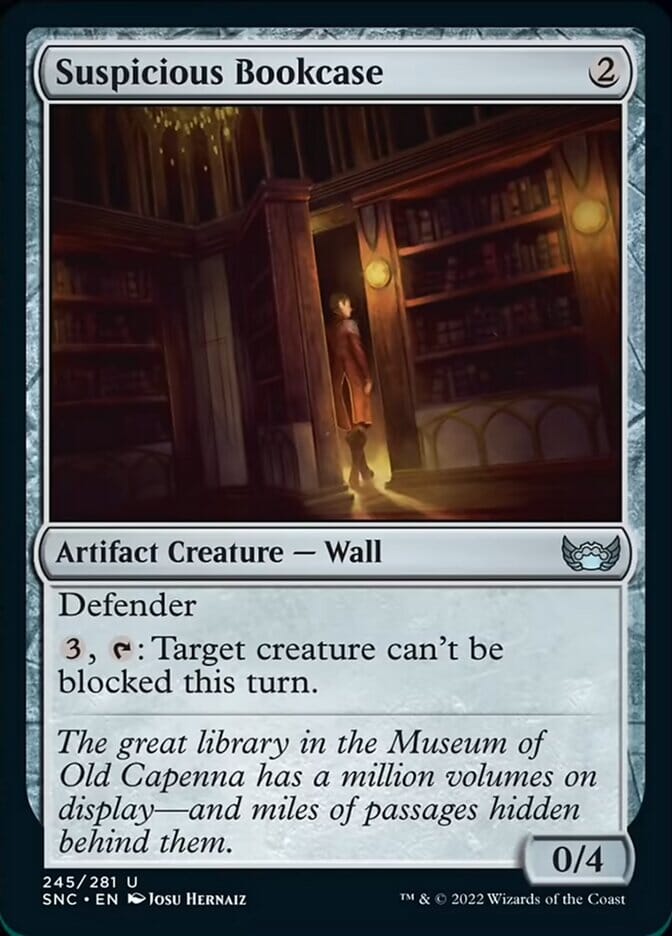 Suspicious Bookcase [Streets of New Capenna] MTG Single Magic: The Gathering  | Multizone: Comics And Games