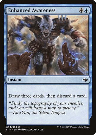 Enhanced Awareness [Fate Reforged] MTG Single Magic: The Gathering  | Multizone: Comics And Games