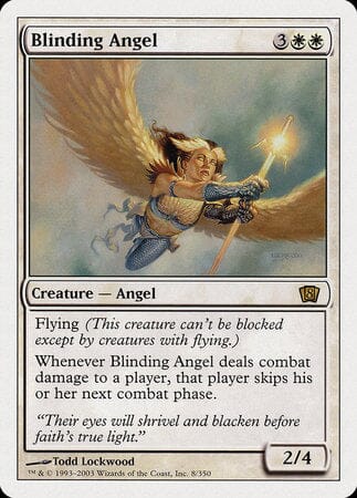 Blinding Angel [Eighth Edition] MTG Single Magic: The Gathering  | Multizone: Comics And Games
