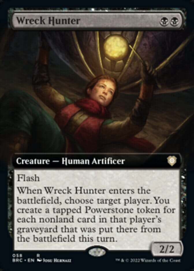 Wreck Hunter (Extended Art) [The Brothers' War Commander] MTG Single Magic: The Gathering  | Multizone: Comics And Games