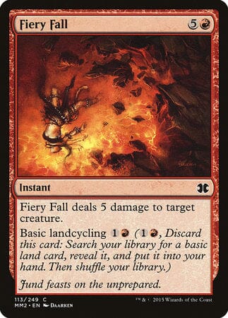 Fiery Fall [Modern Masters 2015] MTG Single Magic: The Gathering  | Multizone: Comics And Games