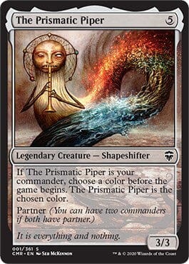 The Prismatic Piper [Commander Legends] MTG Single Magic: The Gathering  | Multizone: Comics And Games