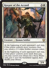 Keeper of the Accord [Commander Legends] MTG Single Magic: The Gathering  | Multizone: Comics And Games