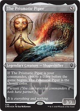 The Prismatic Piper (Foil Etched) [Commander Legends] MTG Single Magic: The Gathering  | Multizone: Comics And Games