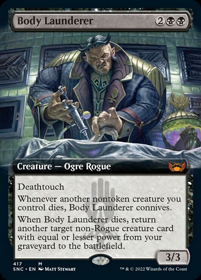 Body Launderer (Extended Art) [Streets of New Capenna] MTG Single Magic: The Gathering  | Multizone: Comics And Games