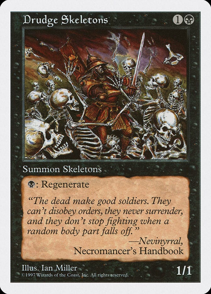 Drudge Skeletons [Fifth Edition] MTG Single Magic: The Gathering  | Multizone: Comics And Games