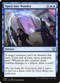 Open into Wonder [Zendikar Rising Commander] MTG Single Magic: The Gathering  | Multizone: Comics And Games