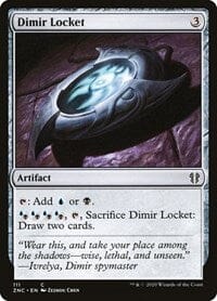 Dimir Locket [Zendikar Rising Commander] MTG Single Magic: The Gathering  | Multizone: Comics And Games