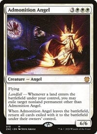 Admonition Angel [Zendikar Rising Commander] MTG Single Magic: The Gathering  | Multizone: Comics And Games