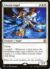 Emeria Angel [Zendikar Rising Commander] MTG Single Magic: The Gathering  | Multizone: Comics And Games