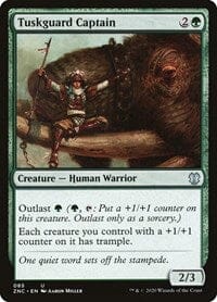 Tuskguard Captain [Zendikar Rising Commander] MTG Single Magic: The Gathering  | Multizone: Comics And Games